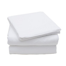 Cluster branco liso de Percale da mistura do algodão do poliéster da venda a granel 180TC para a casa